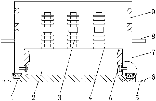 Outdoor high-voltage vacuum circuit breaker