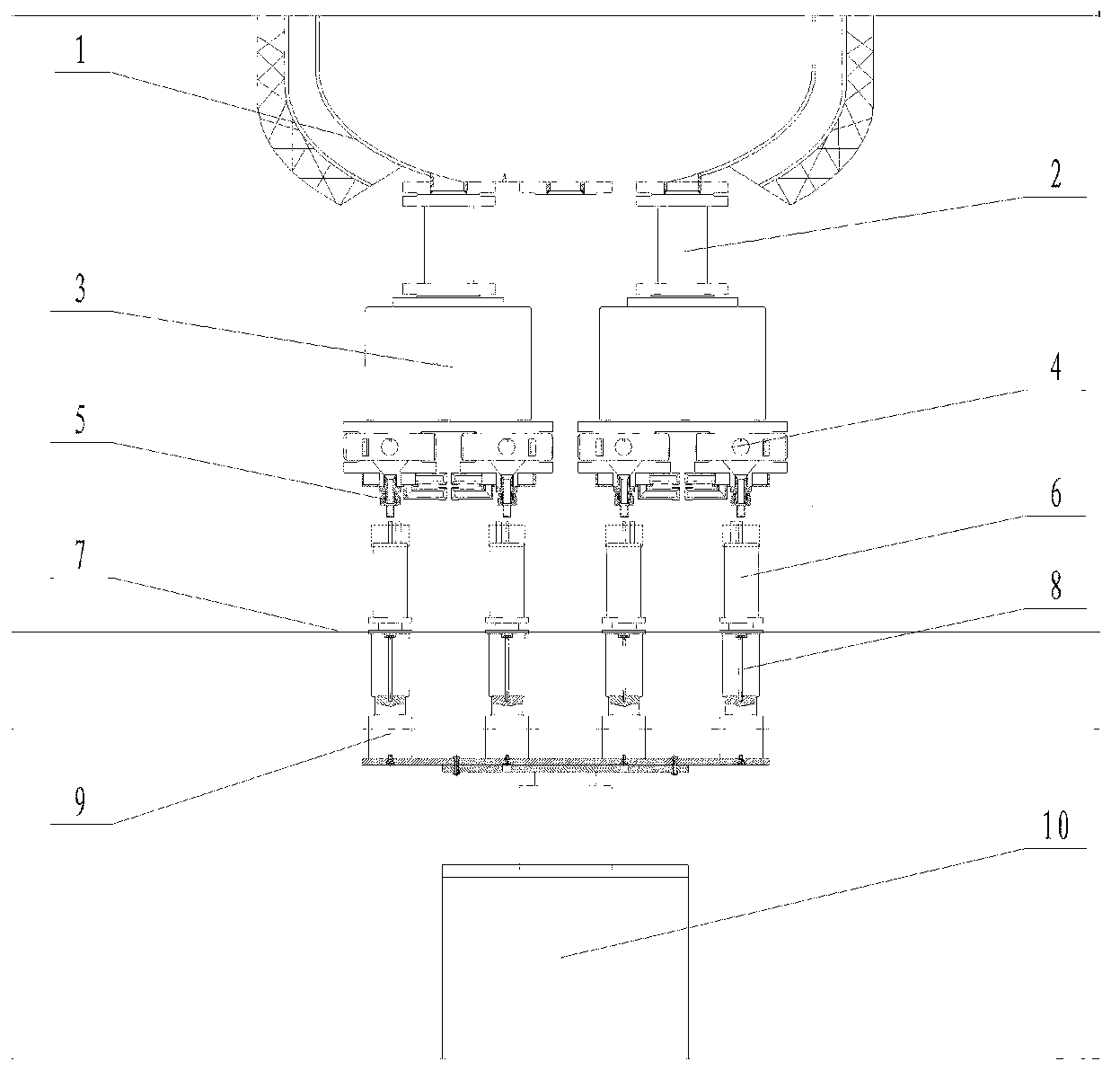 Automatic and intelligent primer gating system and working method thereof