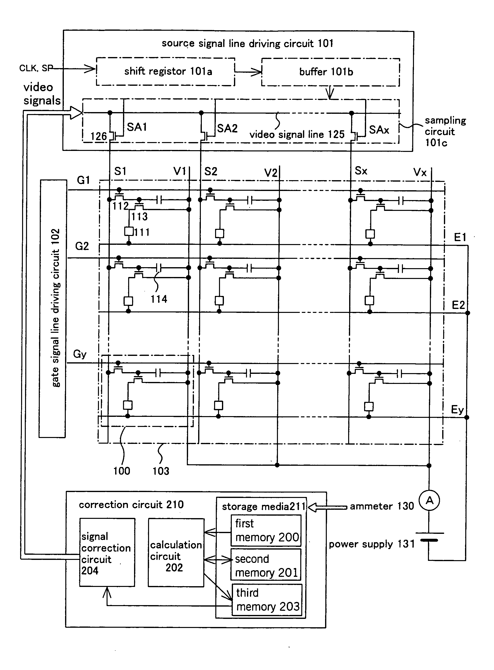 Light emitting device and method of driving the same