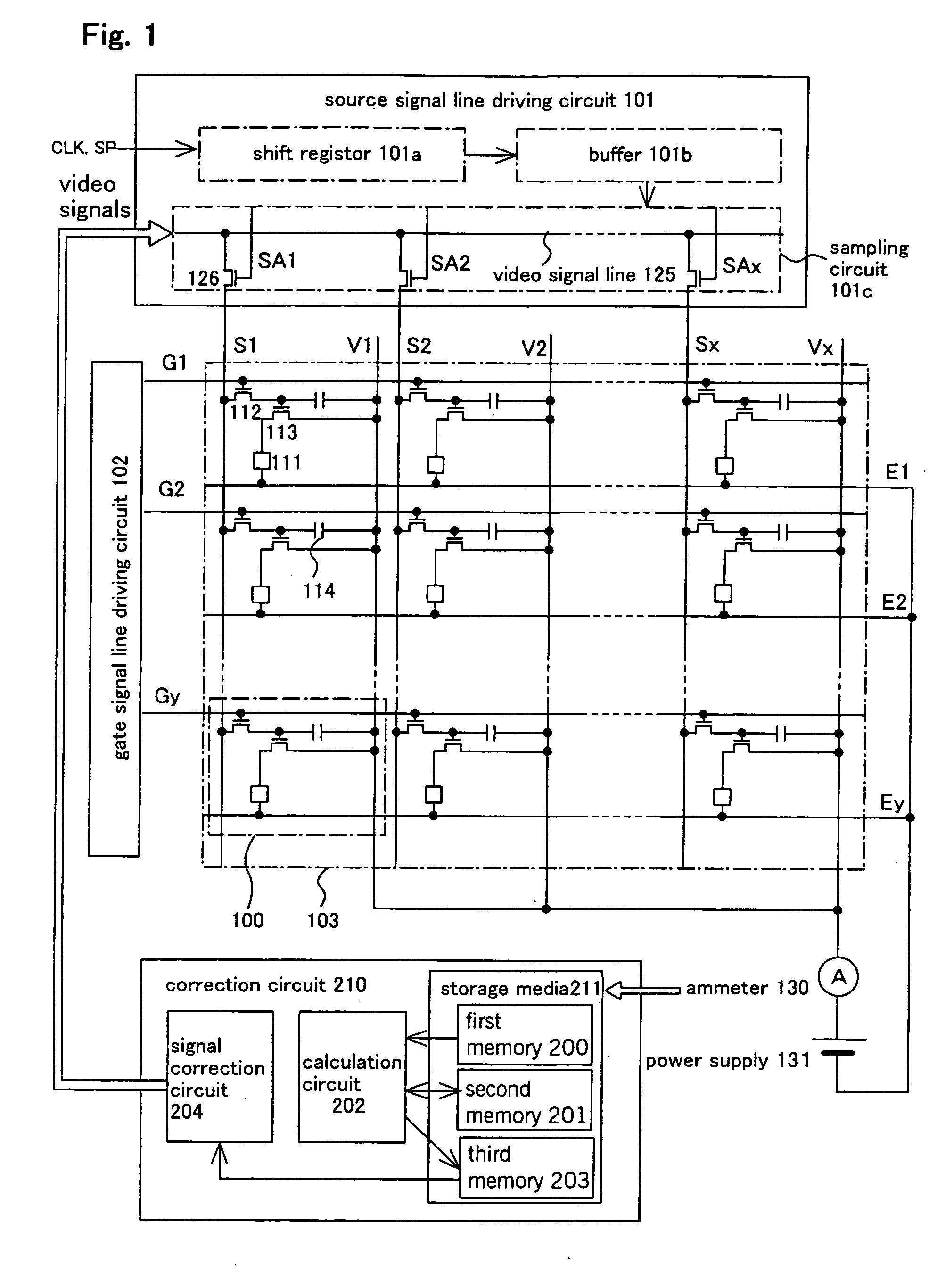 Light emitting device and method of driving the same