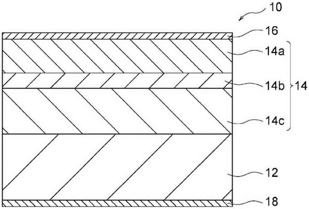 Polycrystalline gallium-nitride self-supporting substrate and light-emitting element using same