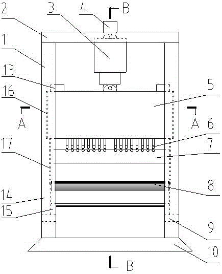 Universal mold and pressing method for wooden and bamboo curved panels with multi-plunger oil cylinder