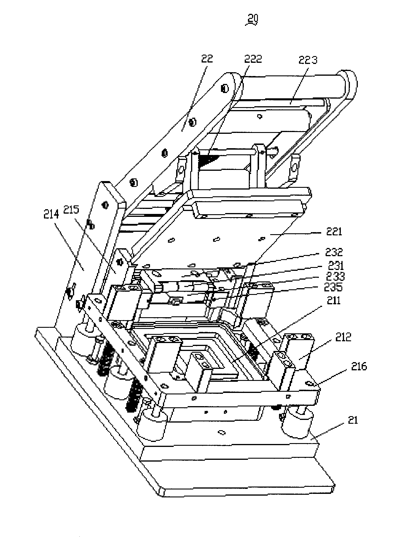 Press-fit assembling device