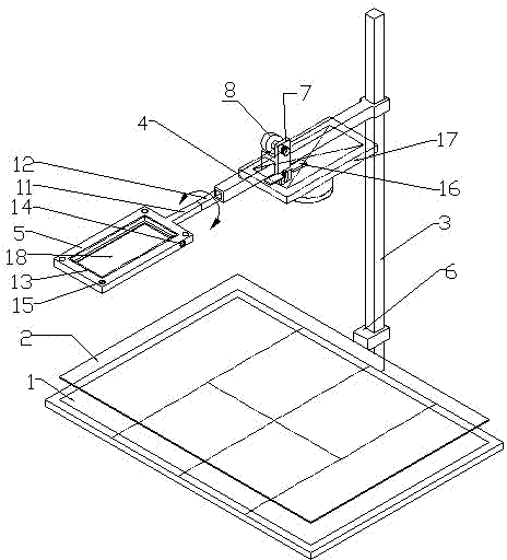 Auxiliary support for photographing through mobile phone or camera