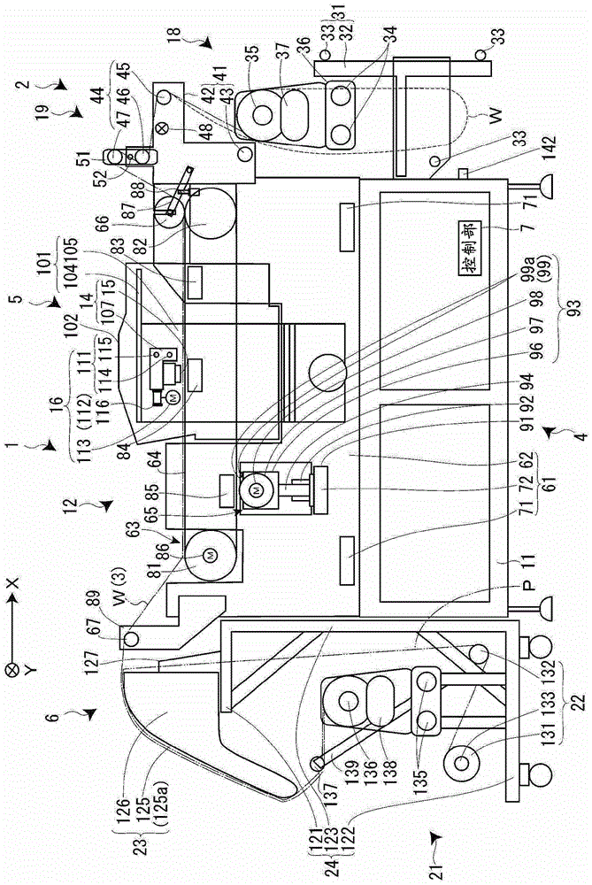 Medium conveying device, control method of medium conveying device, and recording device