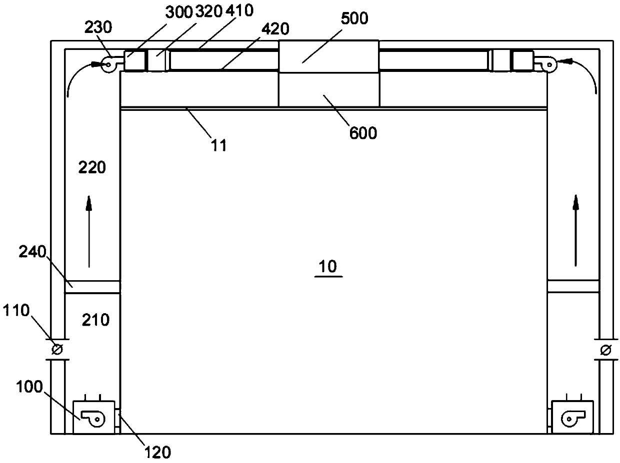 Secondary charge dust removal air purification system