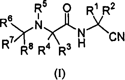 Haloalkyl containing compounds as cysteine protease inhibitors