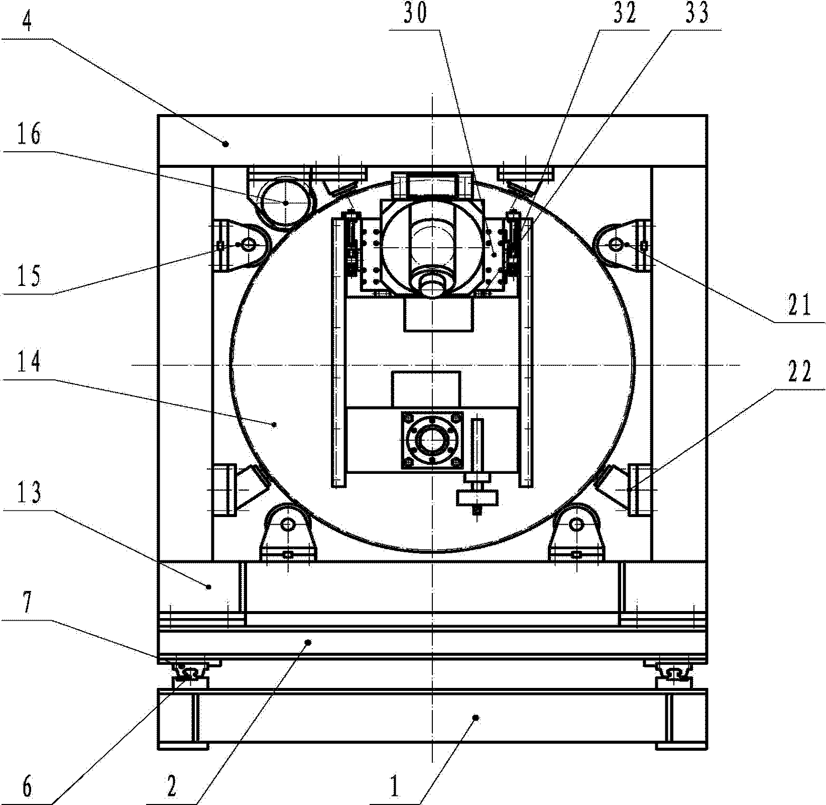 Machining equipment for high-grade steel pipe end surfaces with large apertures and wall thicknesses