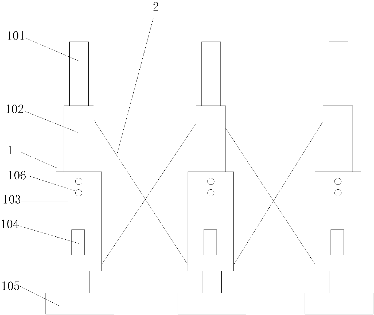 Semi-solid formed folding support mechanism