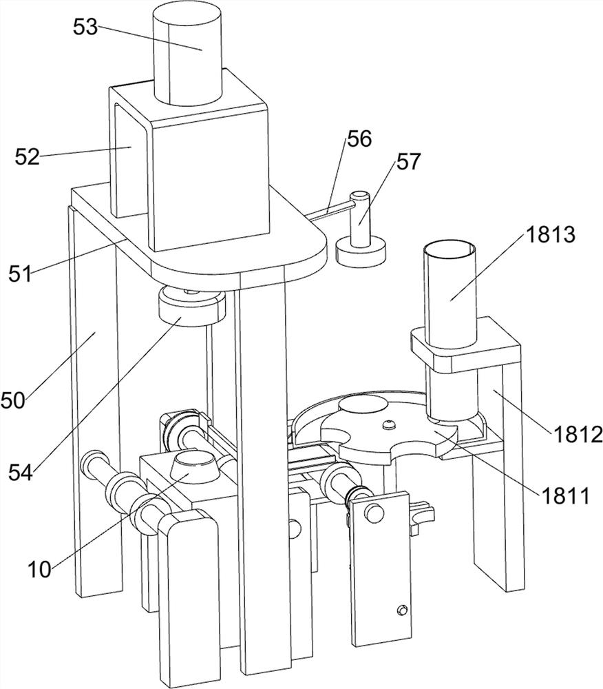 Equipment for printing and stamping bottle caps