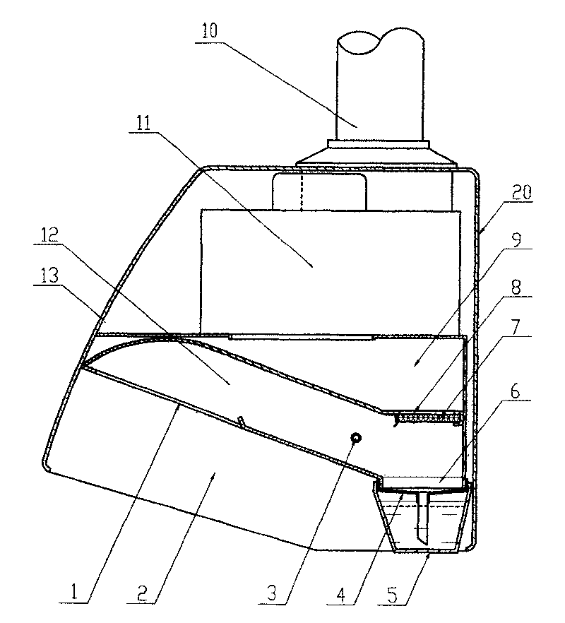 Environmental-protecting cooker hood