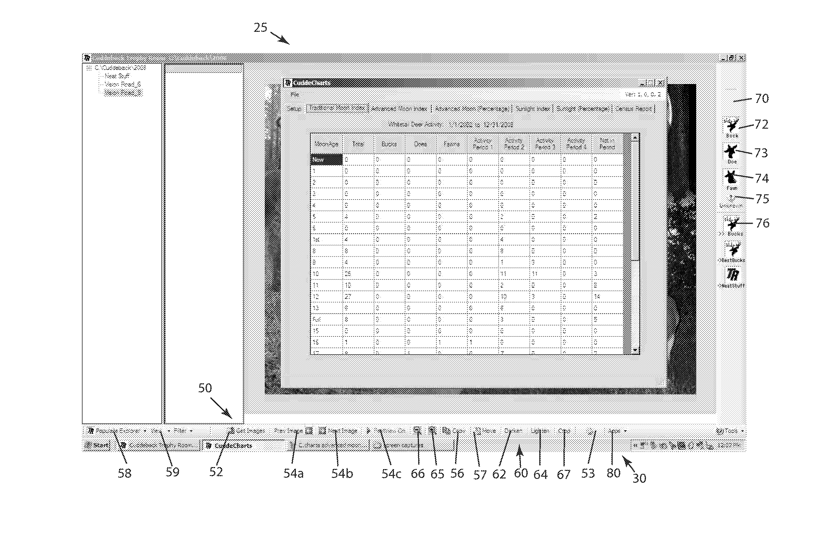 System for Predicting Game Animal Movement and Managing Game Animal Images