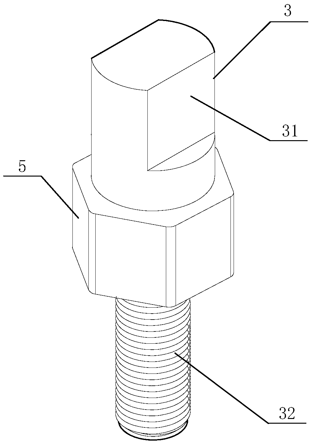 An underwater sacrificial anode connection device and connection method