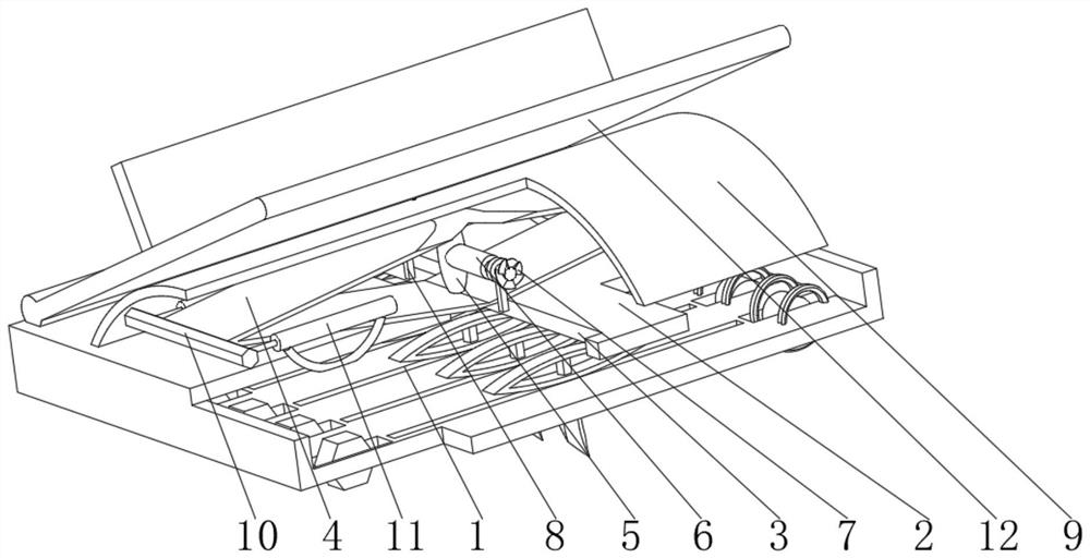 Soil crushing and plowing basketry rake