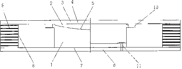 High-friction antivibration support and preparation method thereof