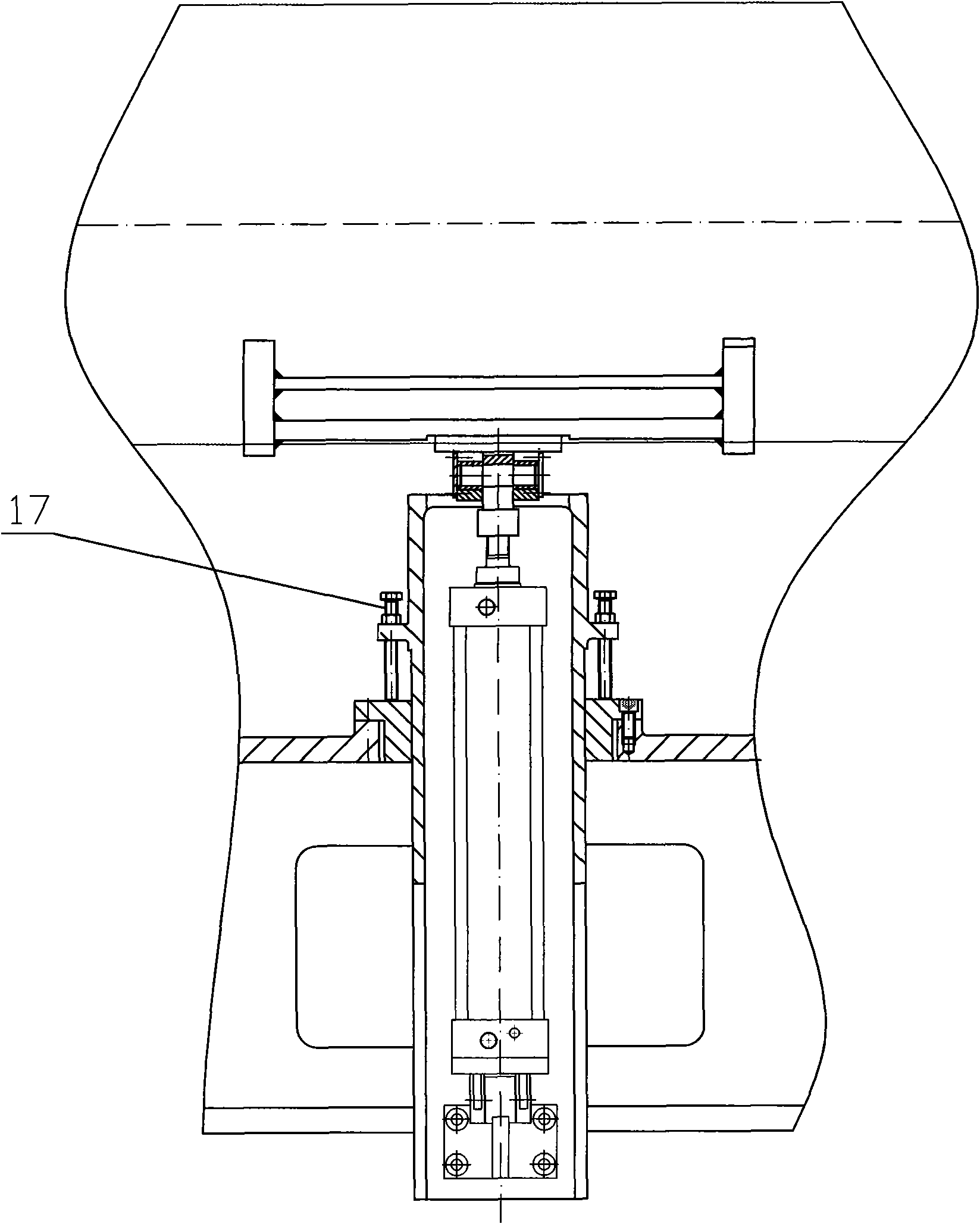 Automatic loading and unloading mechanism of cylindrical workpieces