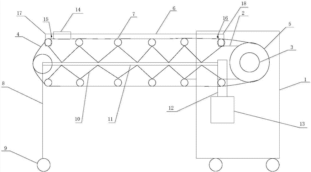 Mobile phone holder and a use method thereof