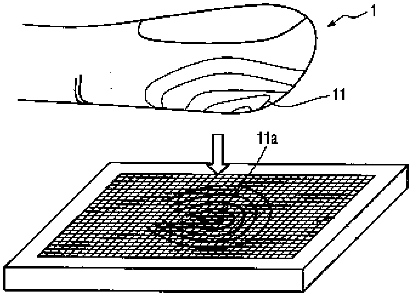 Fingerprint identification sensor packaging structure and method