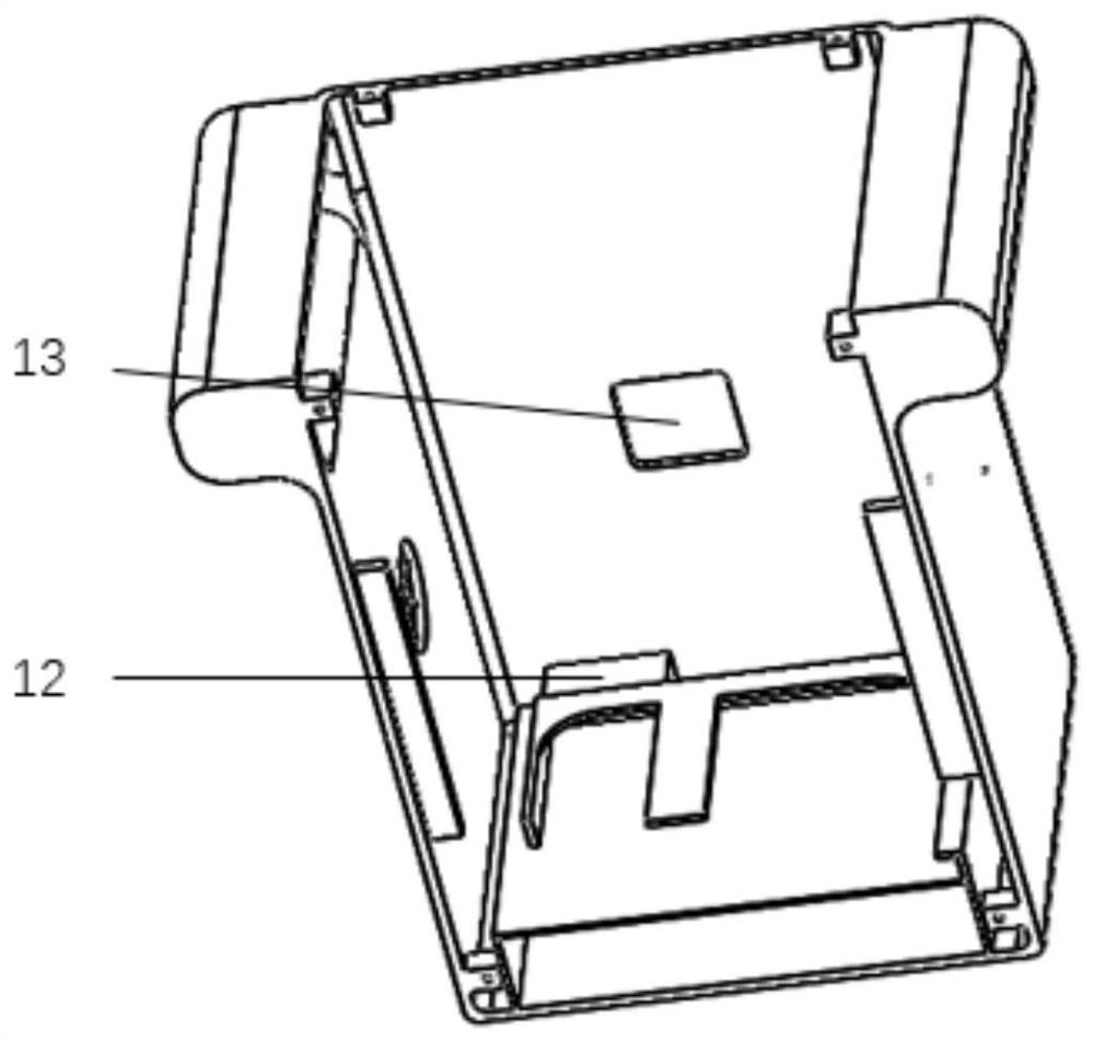 Portable flour multi-quality detector based on near infrared and detection method