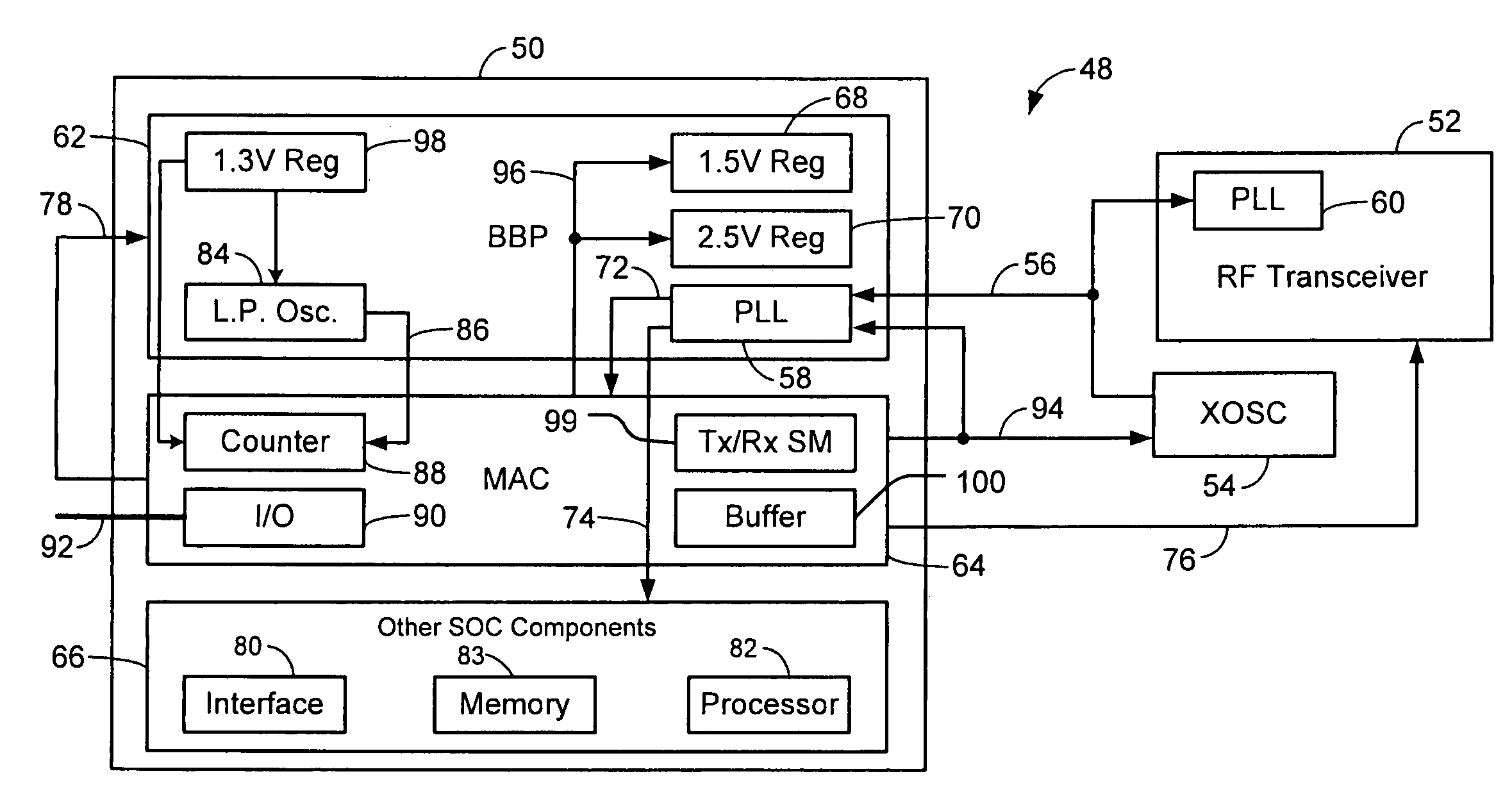 Power savings apparatus and method for wireless network devices