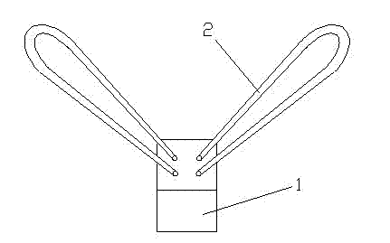 Small television antenna