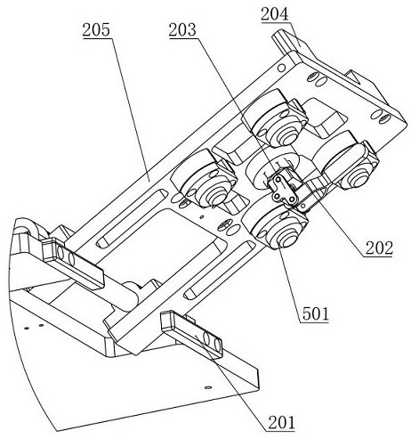 A semi-automatic gluing machine for backlight panels