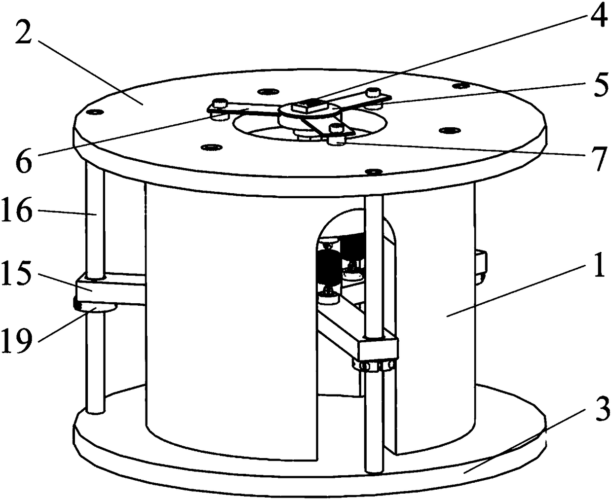 Tri-axial exciting apparatus capable of off-chip excitation of MEMS microstructure