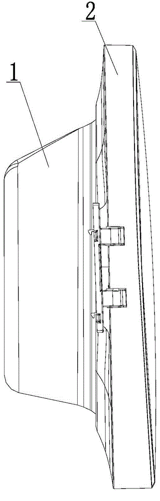 Door body of roller washing machine and washing machine