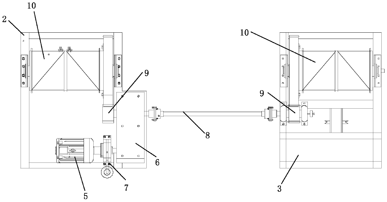 Winch gate experimental device