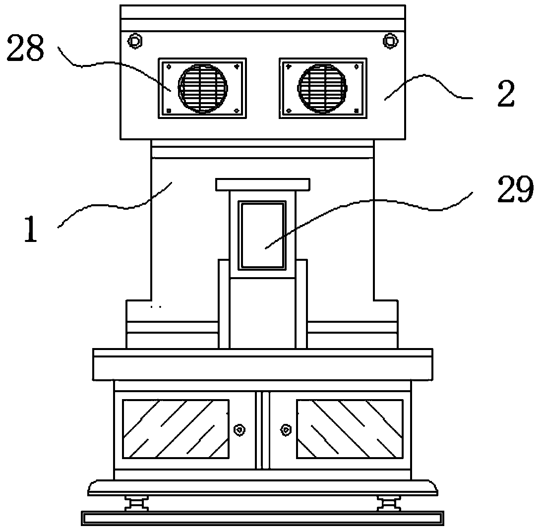 Pole piece punching device capable of automatically removing leftover materials for battery production