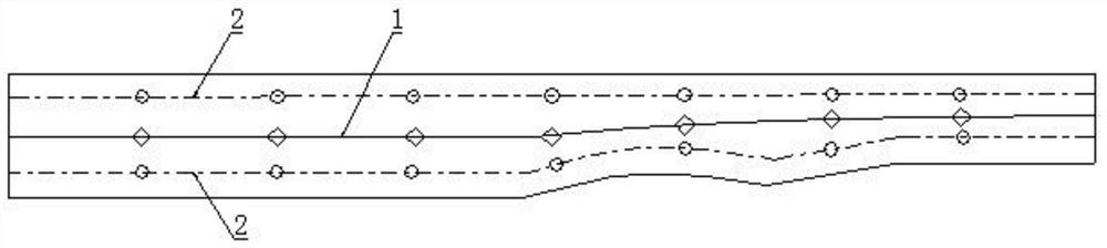 Quality testing method of double-layer drainage asphalt pavement