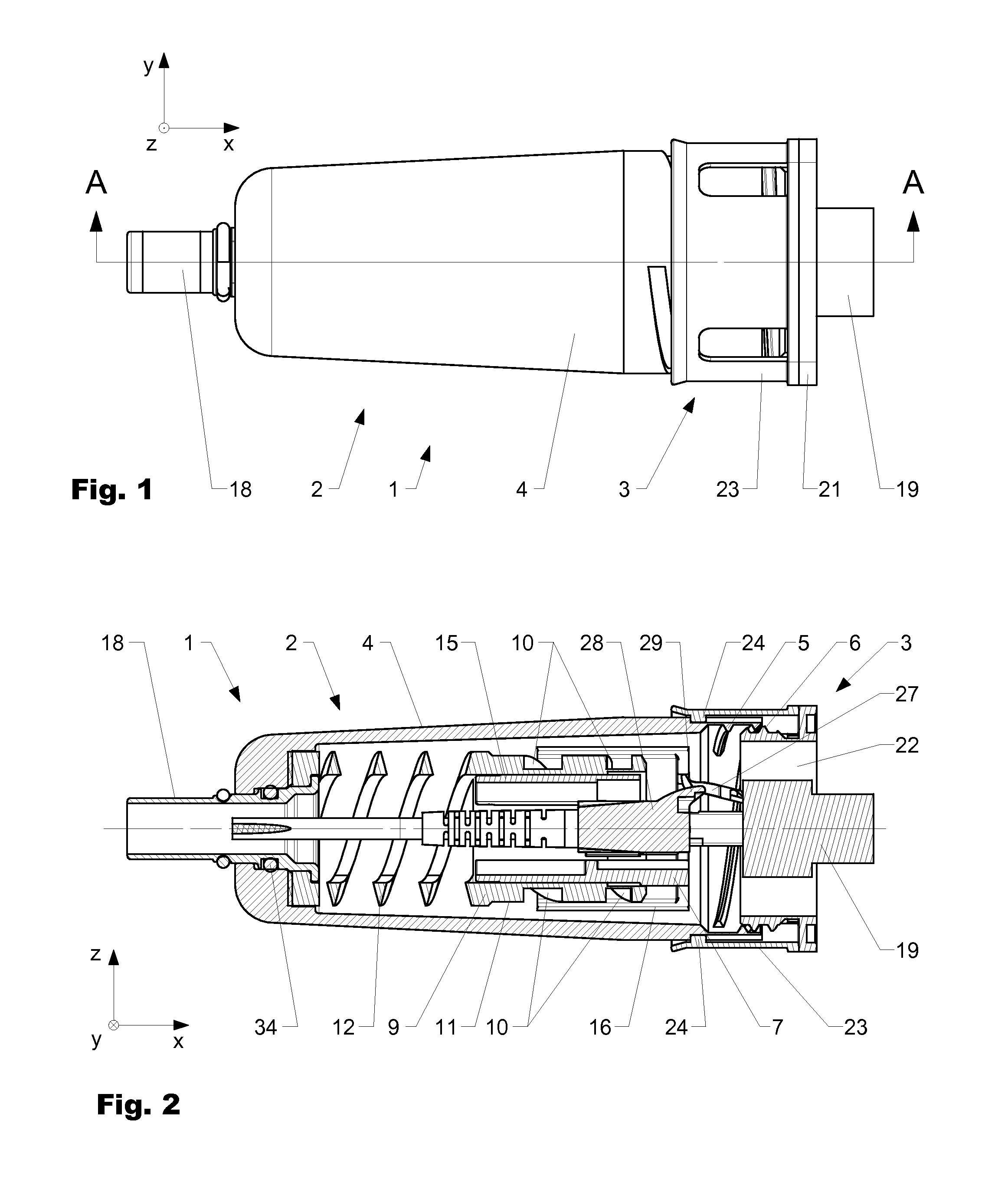 Plug-in device for an optical cable