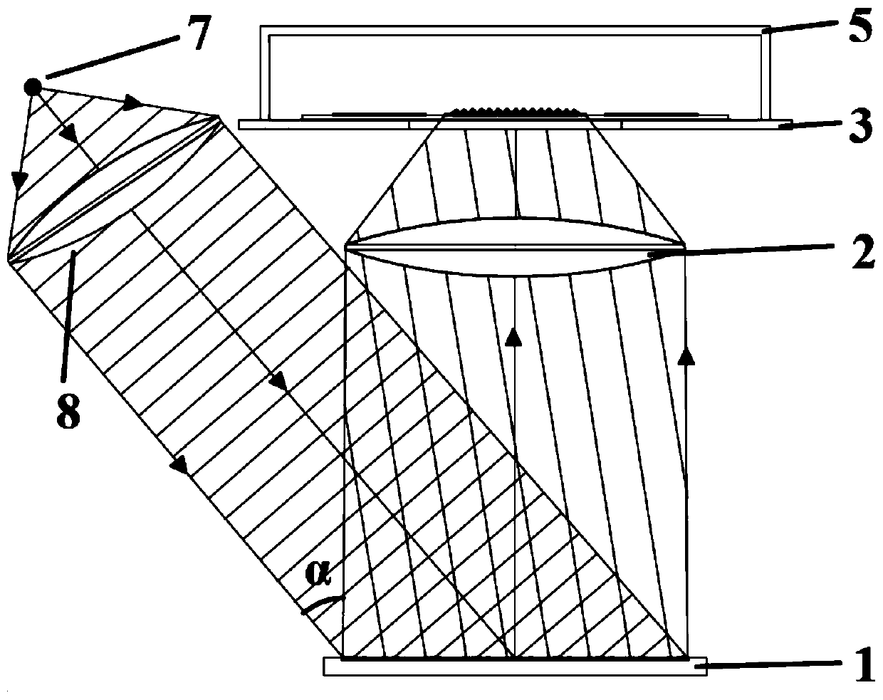 An ultrasonic-assisted microstructure selective forming manufacturing device and method based on digital light