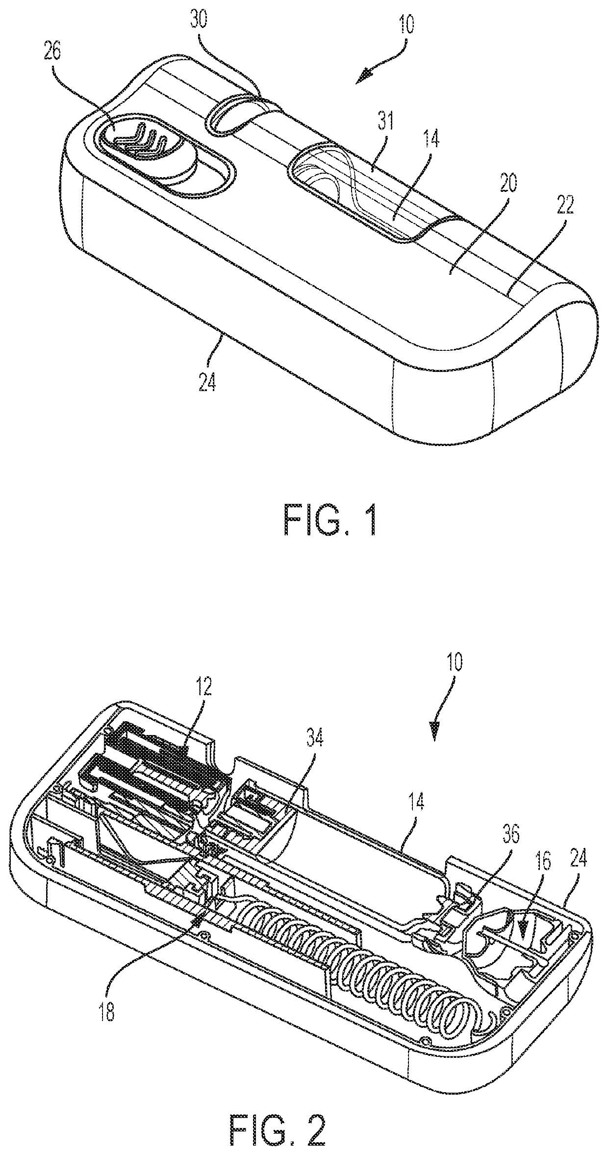 Spacer assembly for drug delivery system