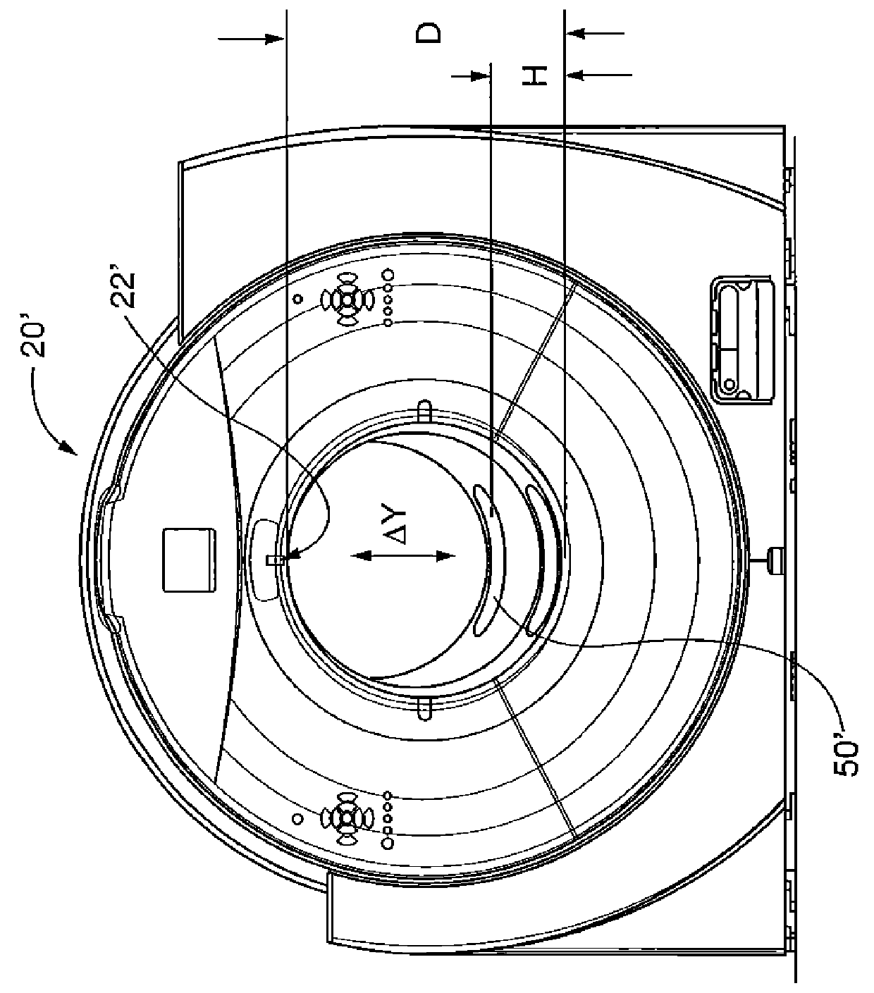 Modular patient handling system for medical imaging apparatus