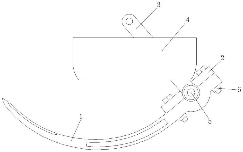 Bundling machine large needle and preparation method thereof