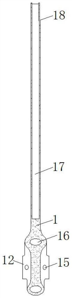 Bundling machine large needle and preparation method thereof