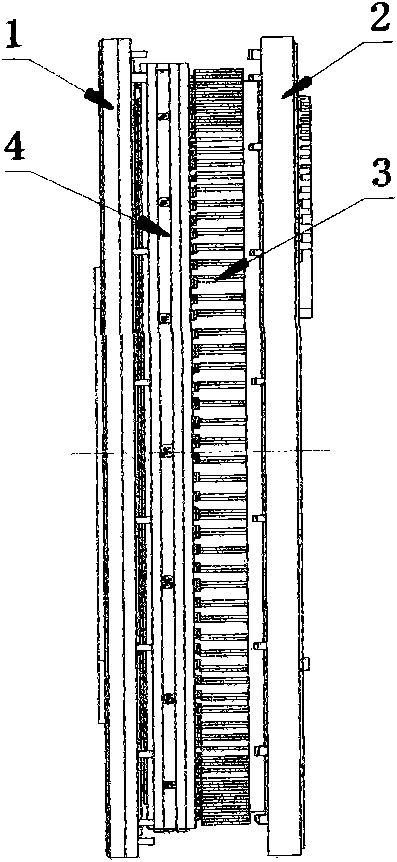 Full-functional belting rotary disk