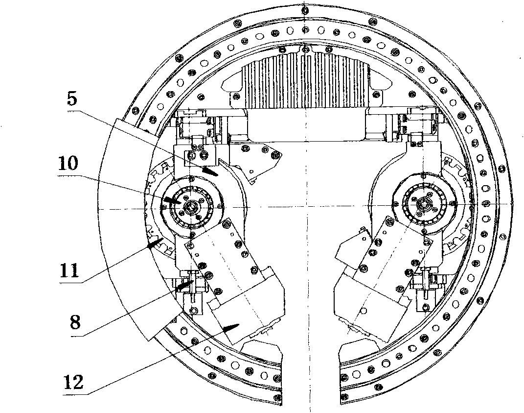 Full-functional belting rotary disk