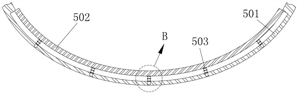 Convenient-to-use clinical debridement device for dermatology department