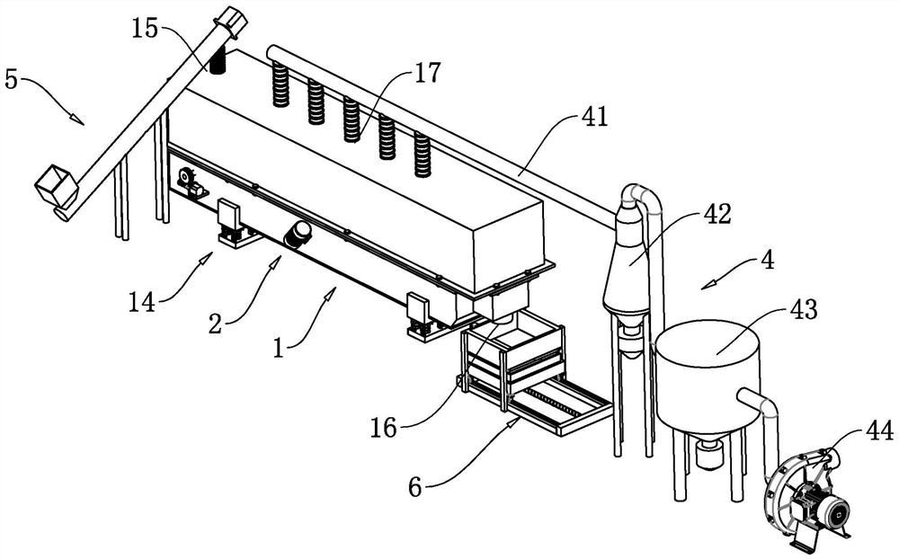 Drying and recycling equipment for treating high-salinity wastewater concentrated mother liquor