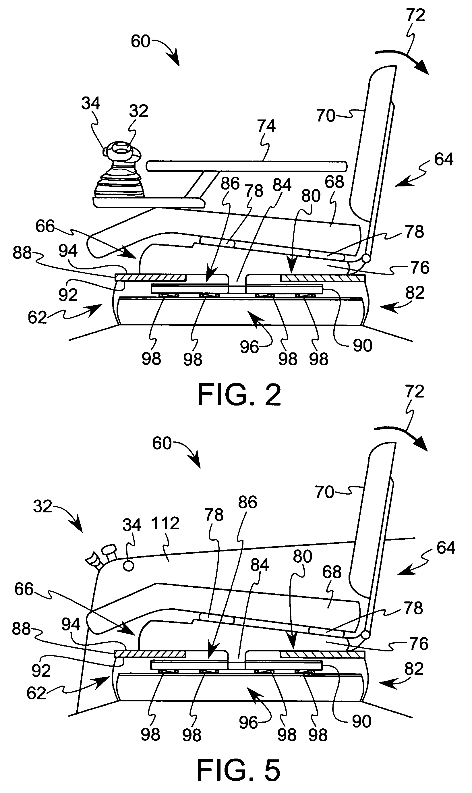 Systems and methods for seat repositioning