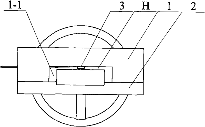 Device for measuring flux density value of practical air gap field of magnetic steel in electric appliance