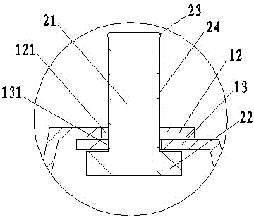 Hanging type pipe clamp