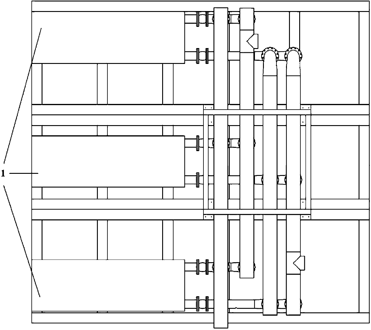 Integration system and method for integrated refrigeration station