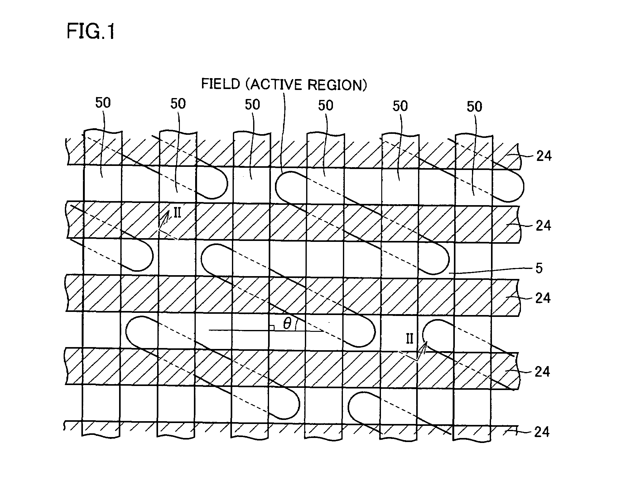 Semiconductor device having a self-aligned contact structure