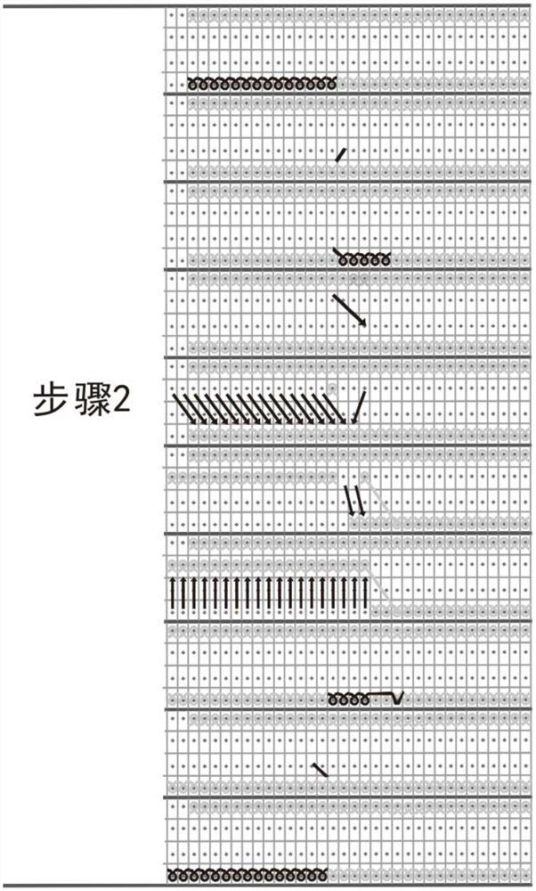 Knitting method for improving appearance effect of single splicing corner under fully-formed clamp and knitted fabric