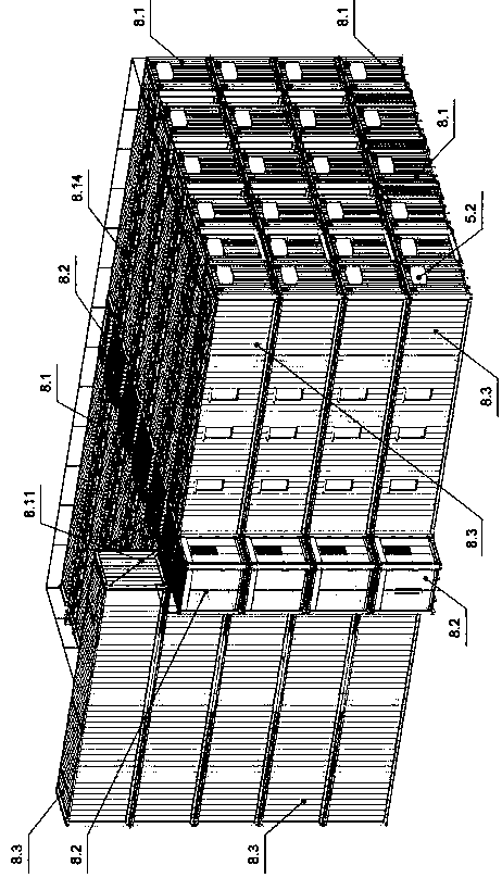 Combined equipping multifunctional illumination planting factory