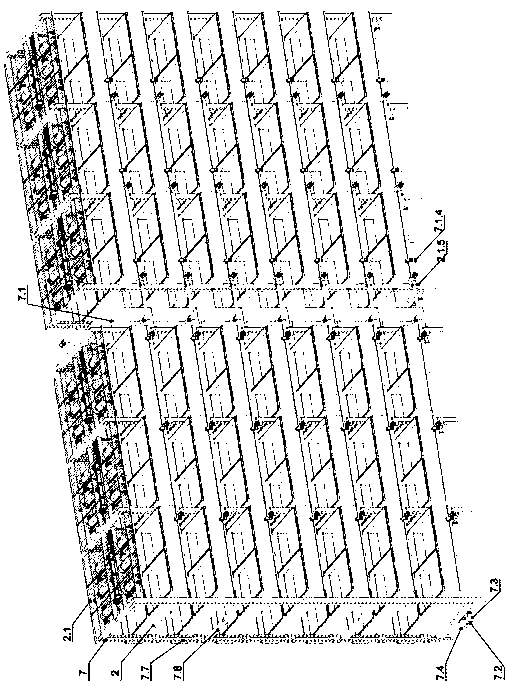 Combined equipping multifunctional illumination planting factory