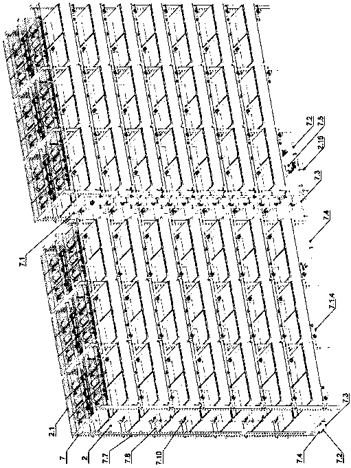 Combined equipping multifunctional illumination planting factory